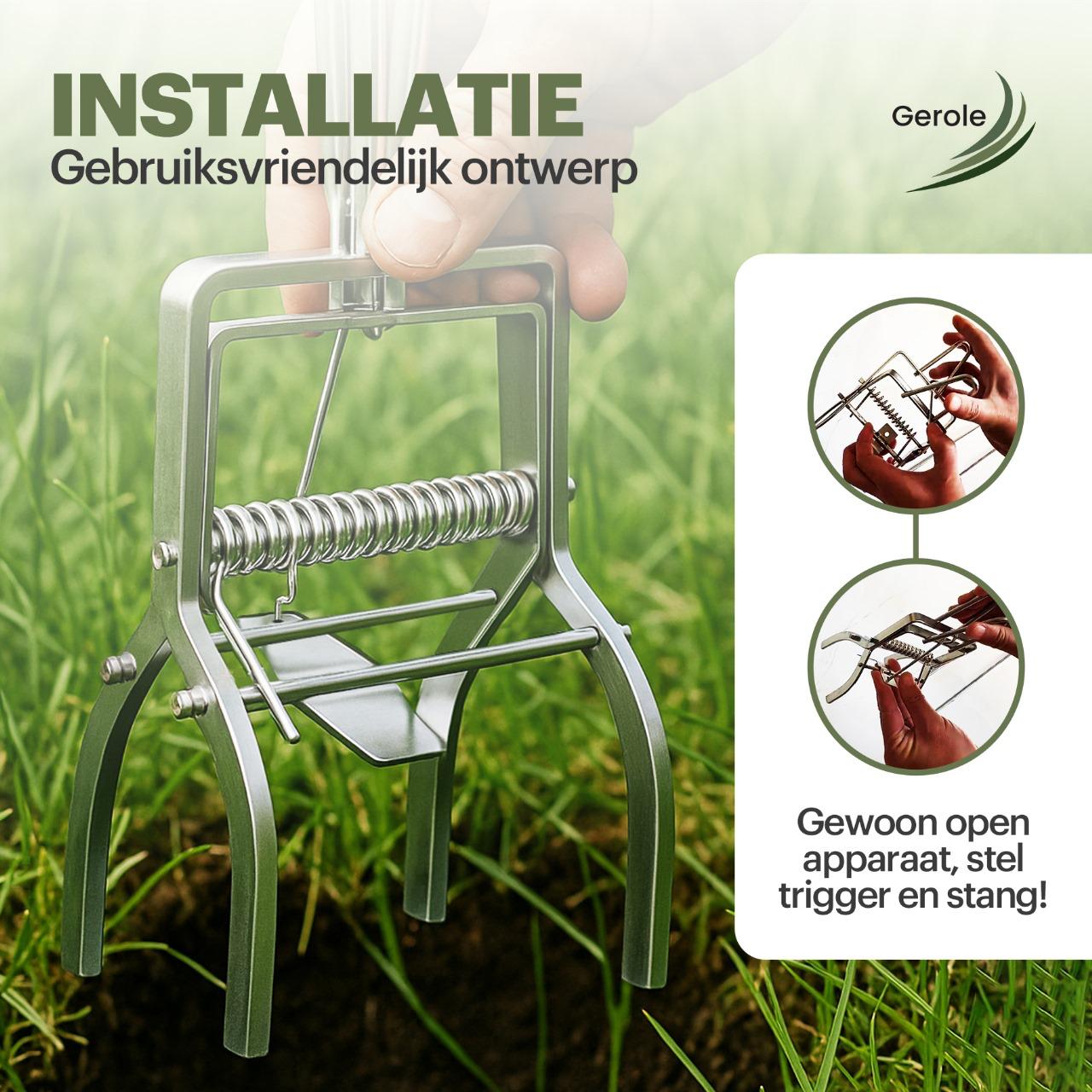 Mollenklemmen Set van 5 – Professionele Mollenval Schaarklem – Verzinkt Staal – Gerole®