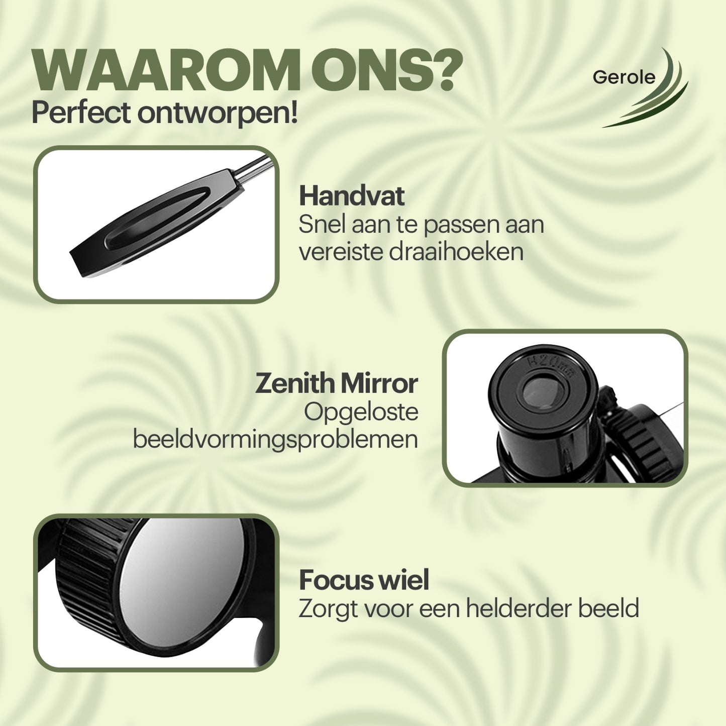 Telescoop 90x Vergroting – Refractor Sterrenkijker met Statief & Smartphone Adapter – Gerole®